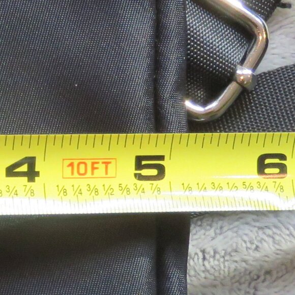 Wild Fable Black 1/2 Moon Shape Zip Top Adjustable Fanny Pack Belt Shoulder Bag - Picture 13 of 16